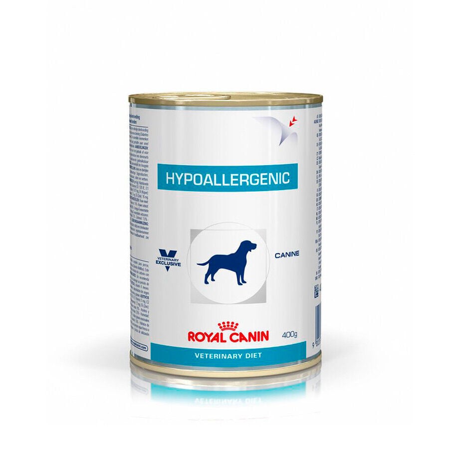 400 g Royal Canin Veterinary Diet Hypoallergenic lata para perros  , , large indicador imagen numero 2