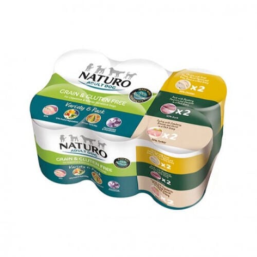 Naturo Grain Free latas para perros - Multipack