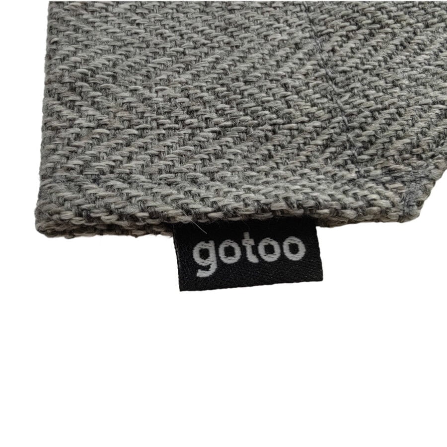 Gotoo Set Bandana y Pajarita espiga gris para perros, , large indicador imagen numero 4