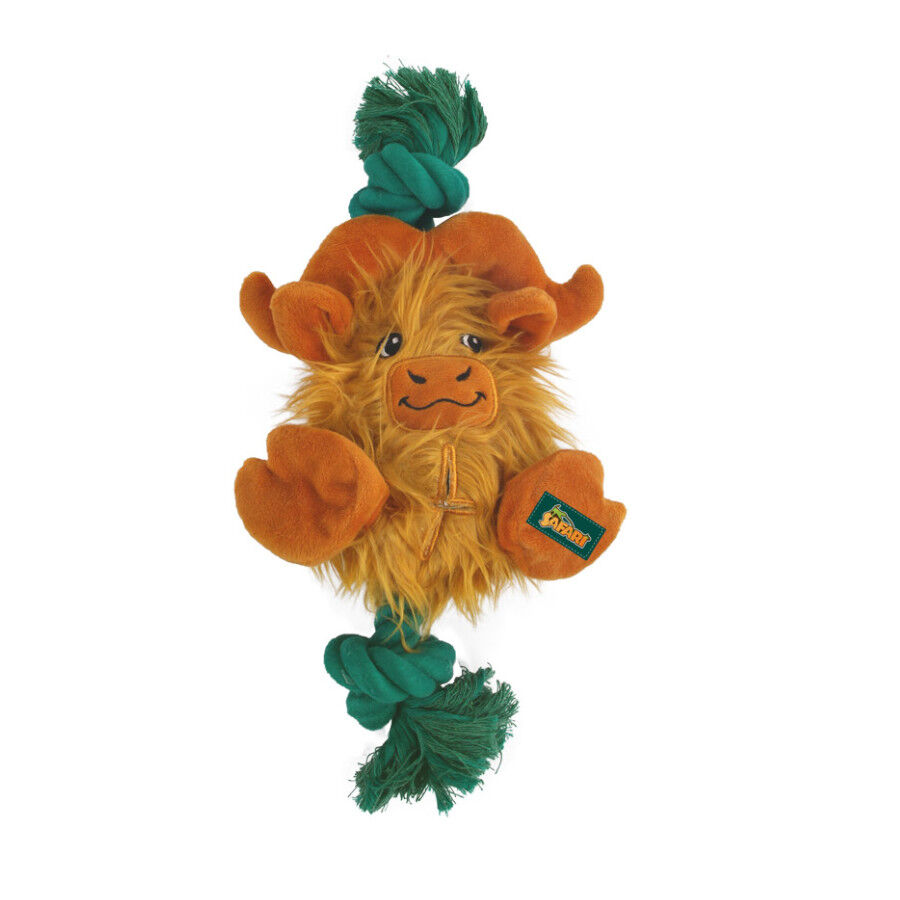 All For Paws Safari Big Foot Buffalo con Cuerda Juguete para perros , , large indicador imagen numero 2