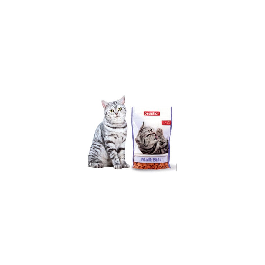 150 g Beaphar Bocaditos Malt Bits para gatos, , large Imagen numero 4