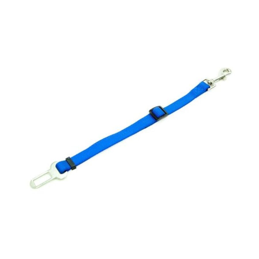 TK-Pet Adaptador de Cintur&oacute;n de seguridad azul para perros