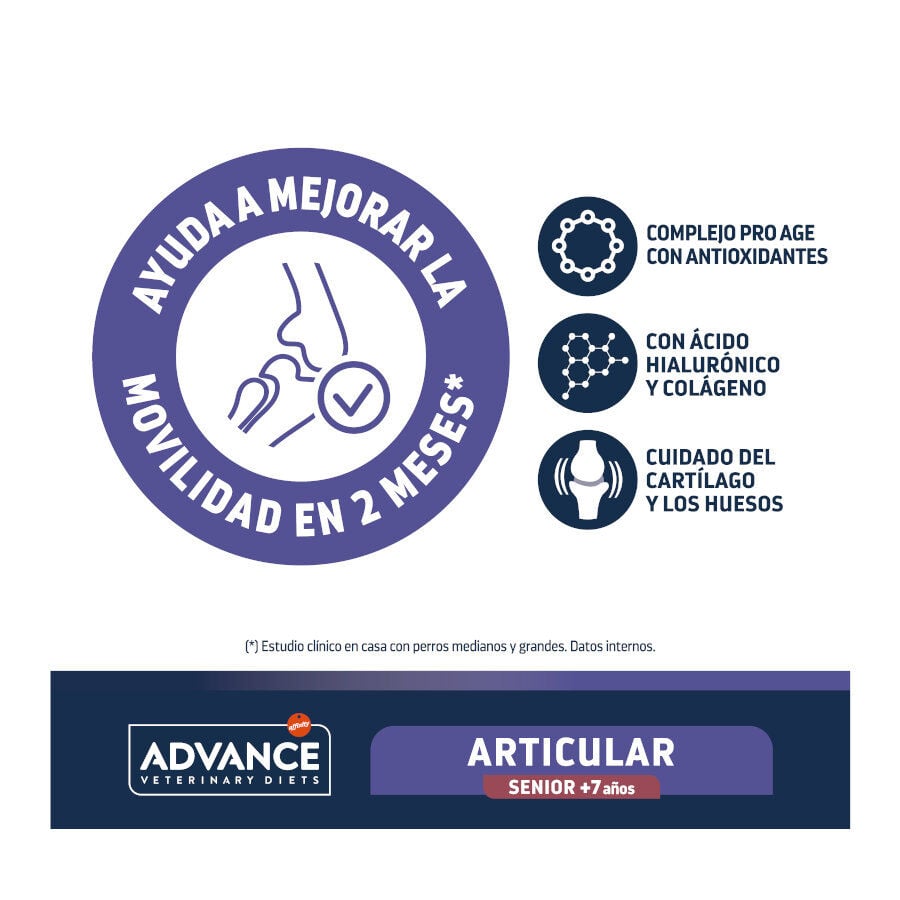 12 kg Advance Veterinary Diets Articular +7 pienso para perros seniors, , large Imagen numero 3
