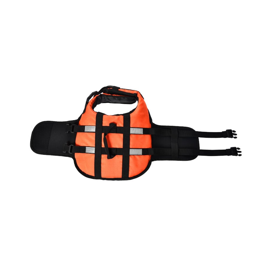 TK-Pet Chaleco Salvavidas Naranja para perros, , large indicador imagen numero 4