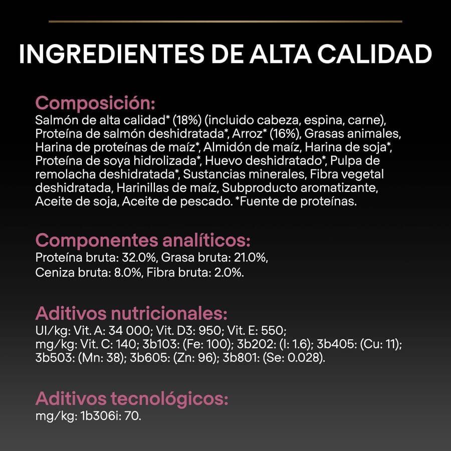 3 kg Pro Plan Puppy Small y Mini Salm&oacute;n pienso para Perros Piel, , large indicador imagen numero 4