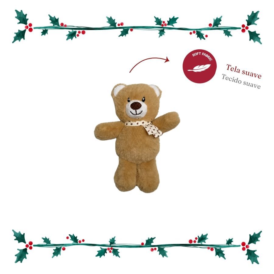 Wonder Christmas Oso Caramelo Peluche para perros, , large Imagen numero 4