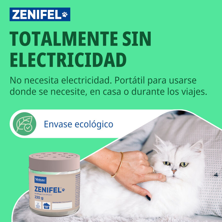 Virbac Zenifel Gel Difusor Calmante para gatos, , large Imagen numero 5