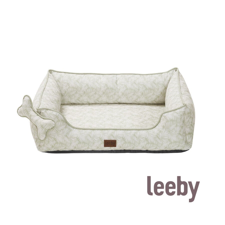 Leeby cama viscoel&aacute;stica estampado botanic para perros, , large indicador imagen numero 2