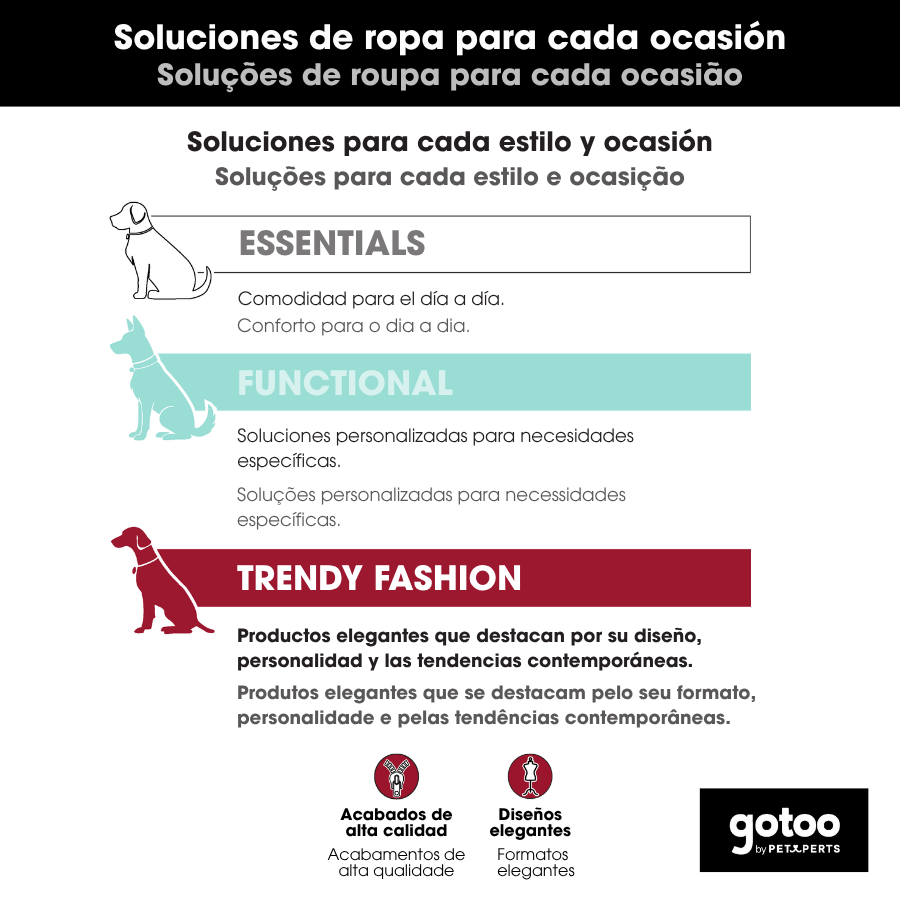 Gotoo Abrigo Acolchado con Mangas para perros, , large Imagen numero 12