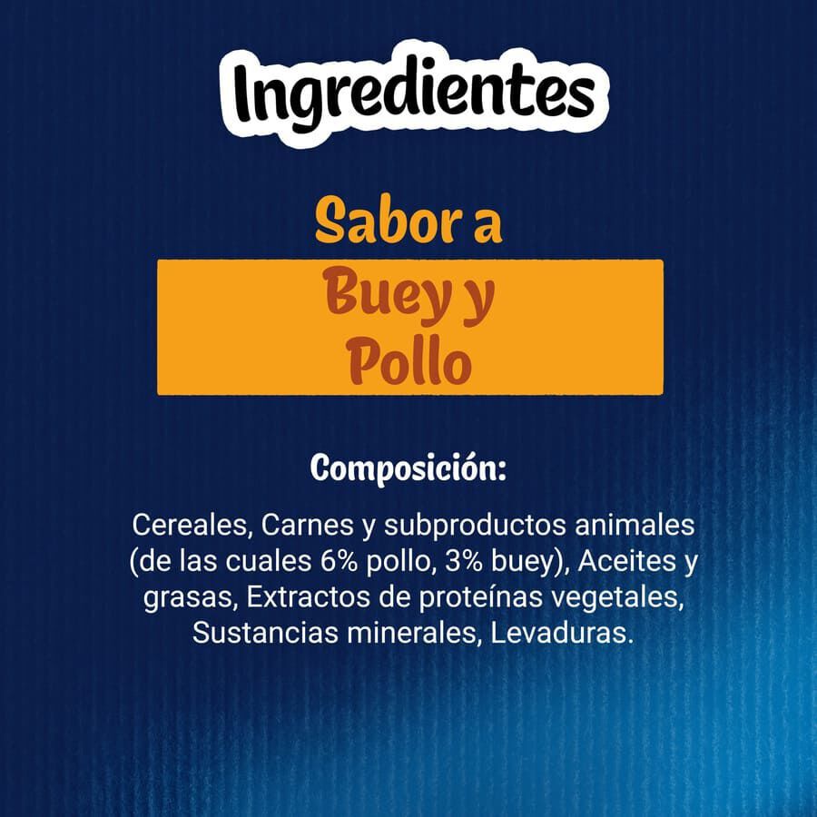 45 g Felix Crispies Buey y Pollo Bocaditos para gatos, , large indicador imagen numero 7