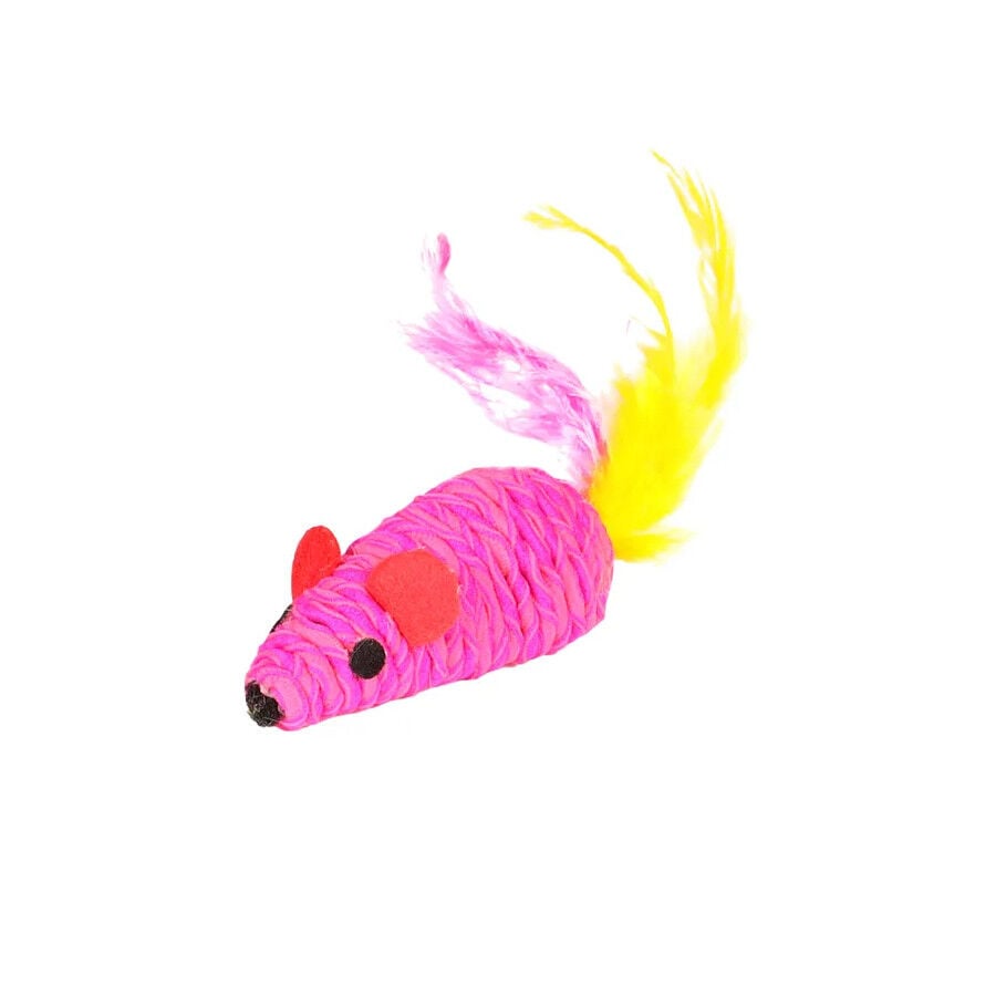 Flamingo Shuka Rat&oacute;n con Plumas para gatos, , large Imagen numero 1
