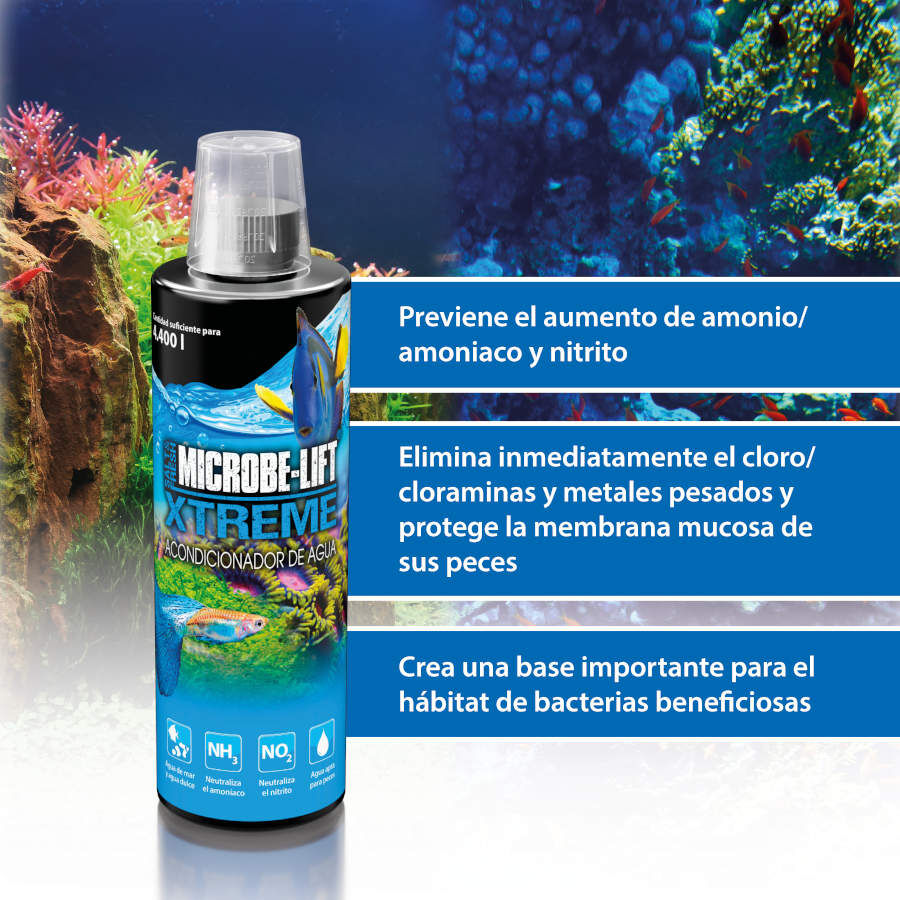 Microbe-Lift Xtreme Acondicionador de Agua para acuarios, , large Imagen numero 2