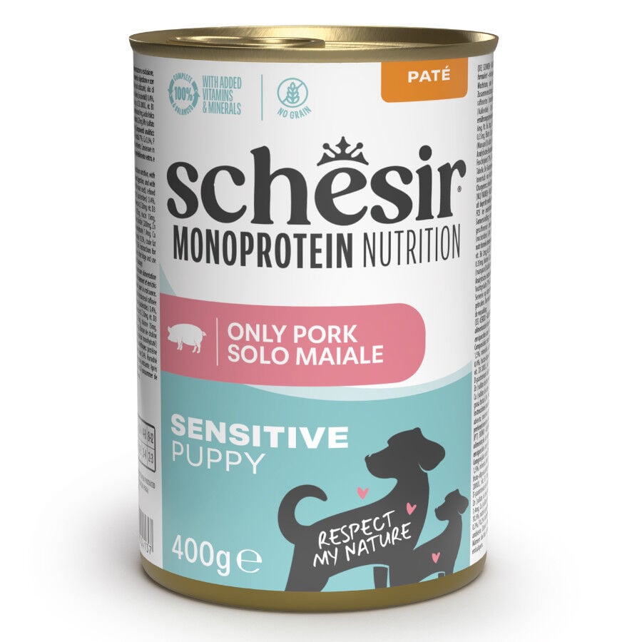 SHR MONOP DOG PUP SENSI GF HAM CAN 400G , , large Imagen numero 1