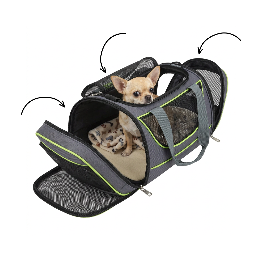 Outech Carrier Chicago bolso Transport&iacute;n para perros y gatos, , large indicador imagen numero 2