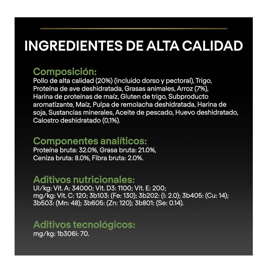 3 kg Pro Plan Puppy Small y Mini Pollo pienso para perros, , large indicador imagen numero 4