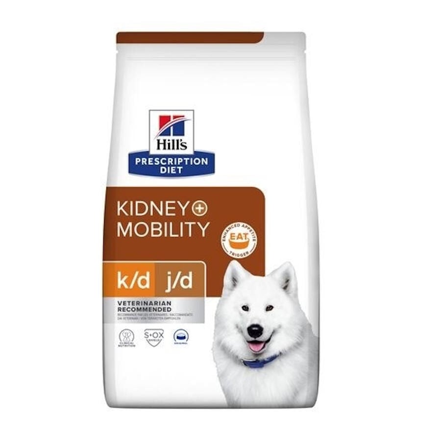 12 kg Hill's Prescription Diet kidney + Mobility pienso para perros, , large Imagen numero 1