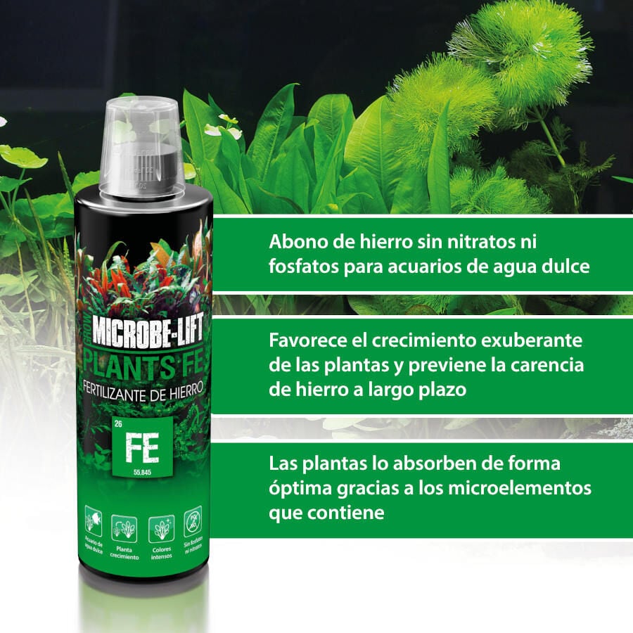 Microbe-Lift Plants FE Fertilizante de Hierro para acuarios, , large Imagen numero 2