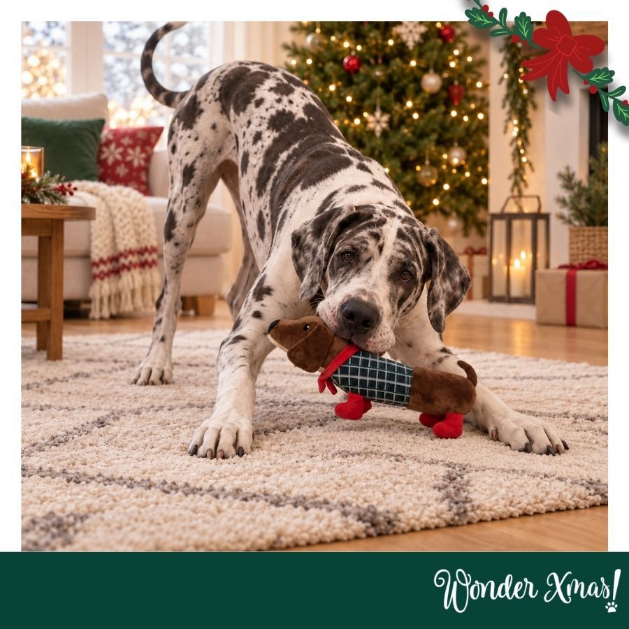 Wonder Christmas Perro Salchicha XL Peluche para perros