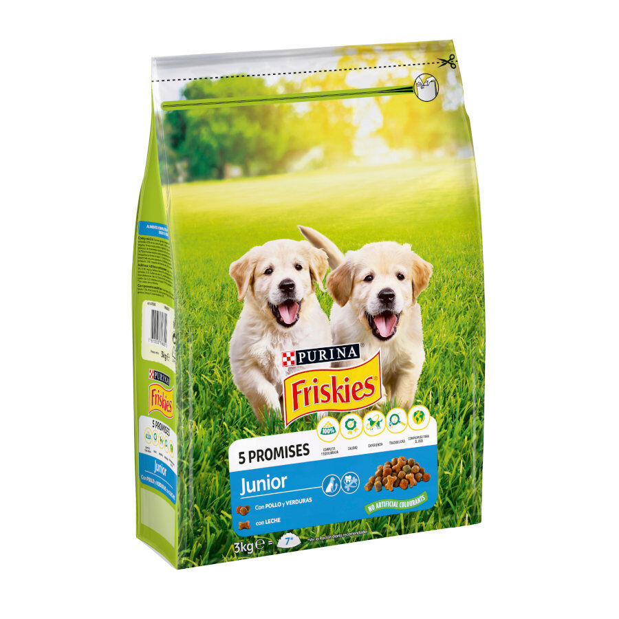3 kg Friskies Junior Pollo y Verduras pienso para perros, , large Imagen numero 2