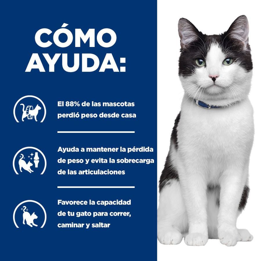 8 kg Hill's Prescription Diet Metabolic + Mobility Pollo Pienso para gatos, , large Imagen numero 4