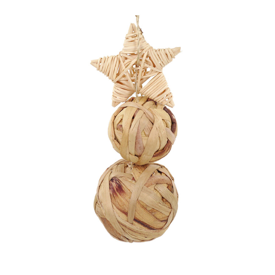 Rosewood Cupid and Comet Water Hyacinth Tr&iacute;o de mordedores para roedores , , large indicador imagen numero 1