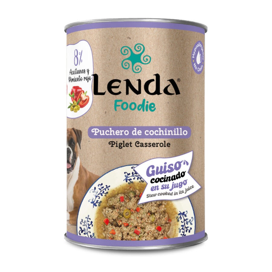 Lenda Puchero de Cochinillo lata para perros
