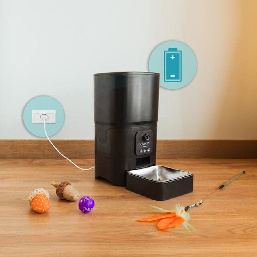 Cecotec Pumba 6000 Purrfect Meal Smart Vision Comedero Autom&aacute;tico para perros y gatos, , large indicador imagen numero 7