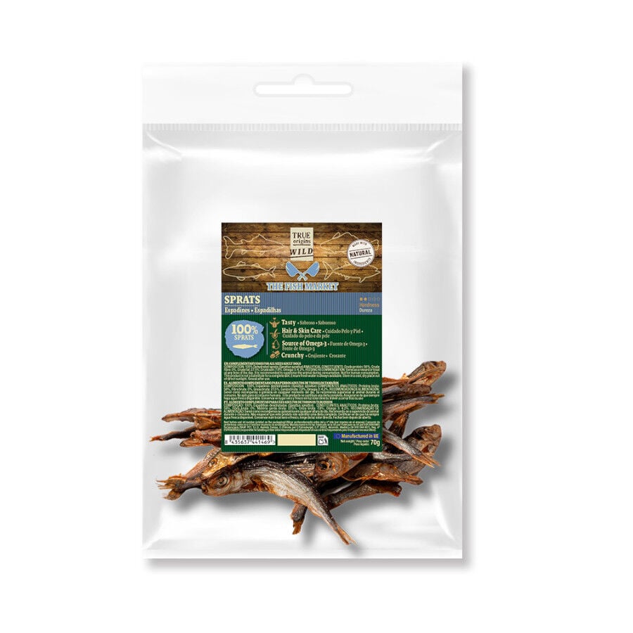 70 g. True Origins Espadines Snack para perros, , large Imagen numero 2