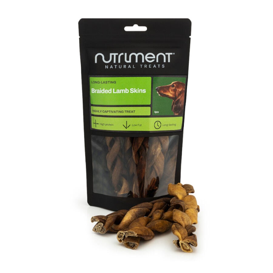100 g Nutriment Barrita Trenza Cordero Snack para perros, , large indicador imagen numero 1