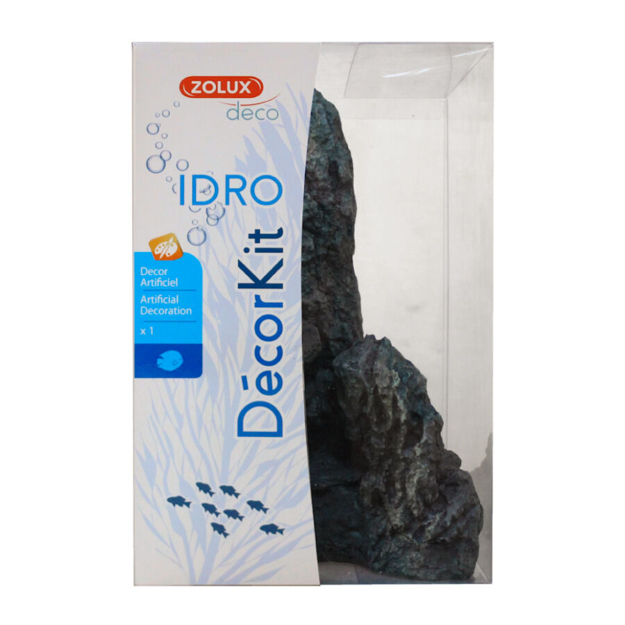 Zolux Idro Roca Negra Kit de Decoraci&oacute;n para acuarios