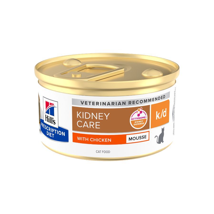 85 g Hill's Prescription Diet k/d Mouse de Pollo lata para gatos, , large Imagen numero 2