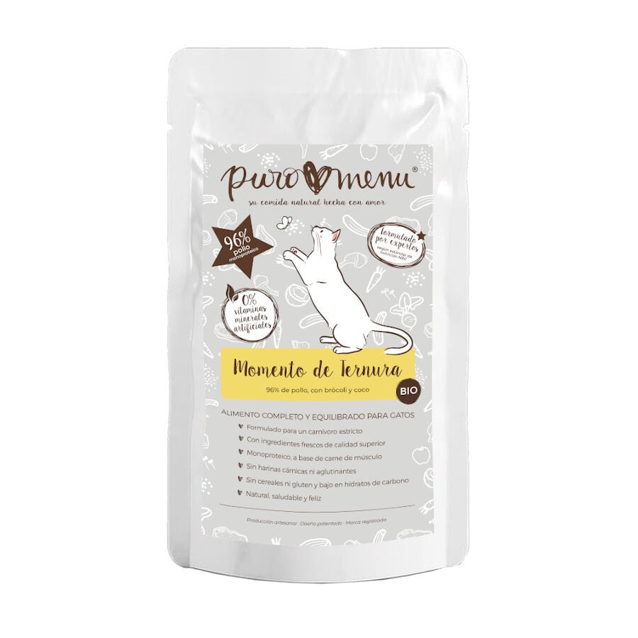 100 g Puro Menu Bio Momento de Ternura sobre para gatos, , large Imagen numero 1