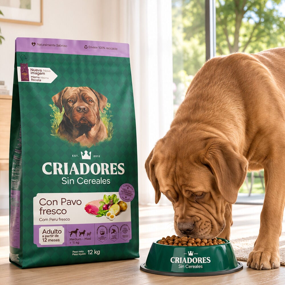 12 kg Criadores Adulto Grain Free Pavo pienso para perros de raza mediana y grande, , large indicador imagen numero 7