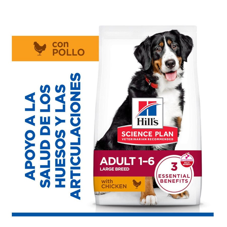Hill's Science Plan Adult Large Breed pienso pollo para perros de razas grandes