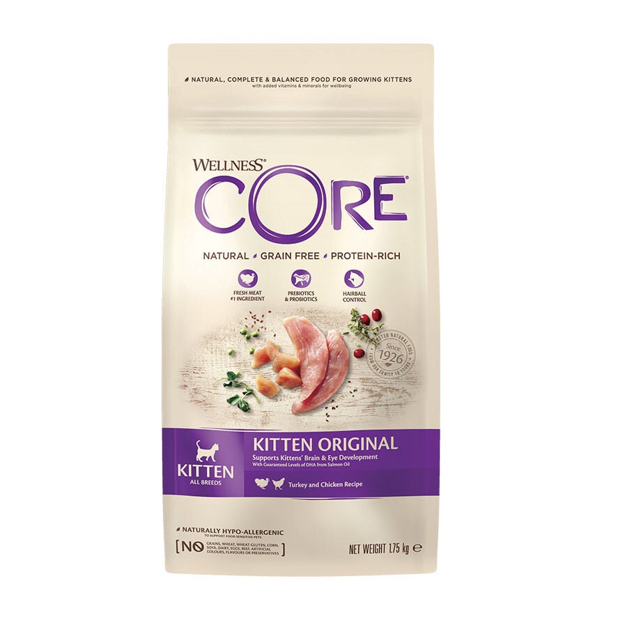 Wellness Core Cat Kitten Pavo y Salm&oacute;n 1,75 kg indicador imagen numero 1