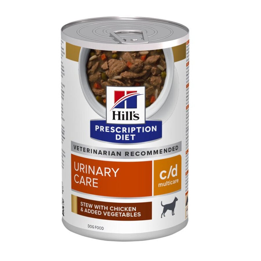 354 g Hill's Prescription Diet Urinary Care c/d Estofado de Pollo y Verduras lata para perros, , large Imagen numero 1