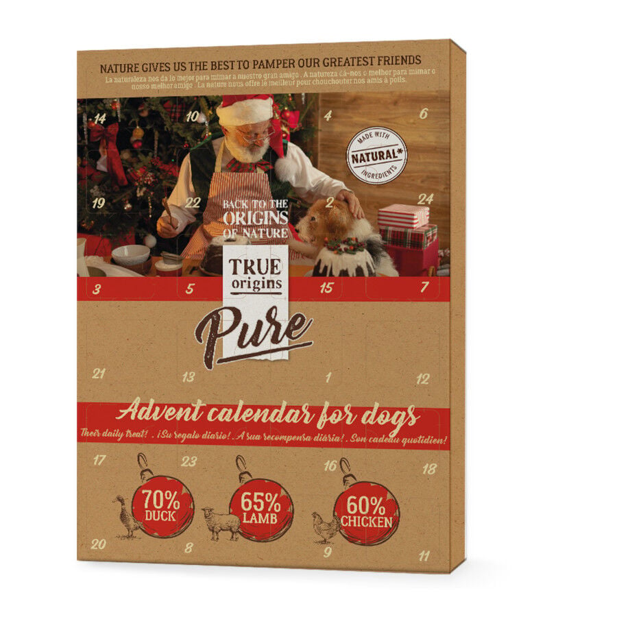 70 g True Origins Pure Calendario Adviento para perros, , large Imagen numero 1
