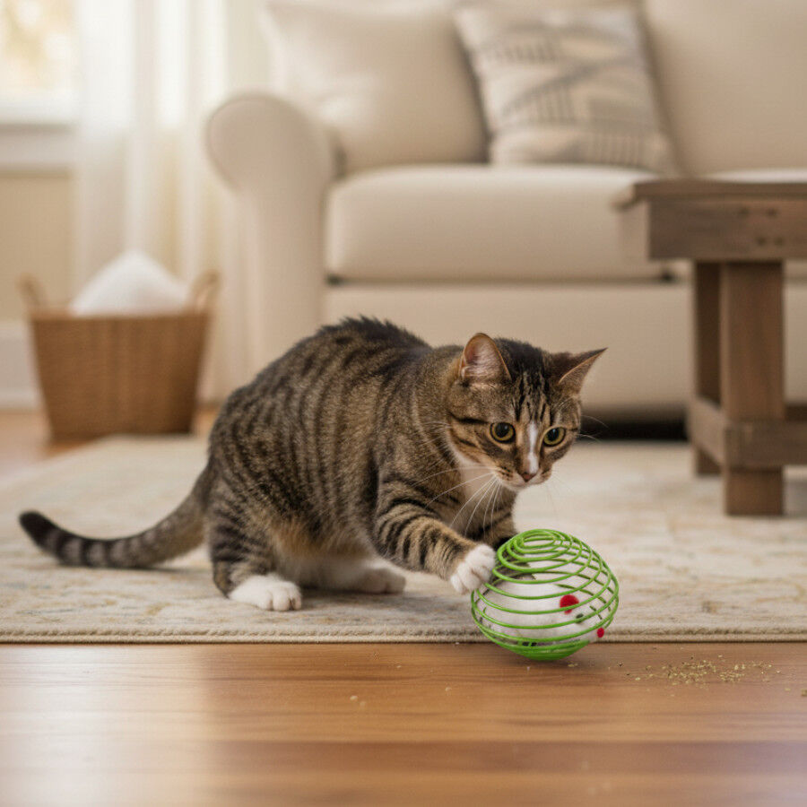 Tootoy! Pelota Interactiva con Rat&oacute;n para gatos, , large Imagen numero 1