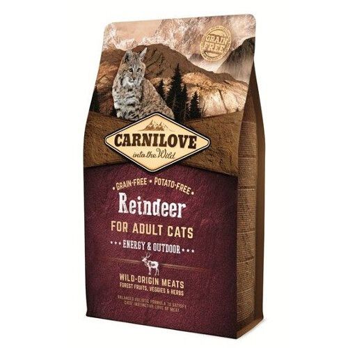 Carnilove Reindeer&nbsp;Energy pienso para gato activo Imagen numero 1