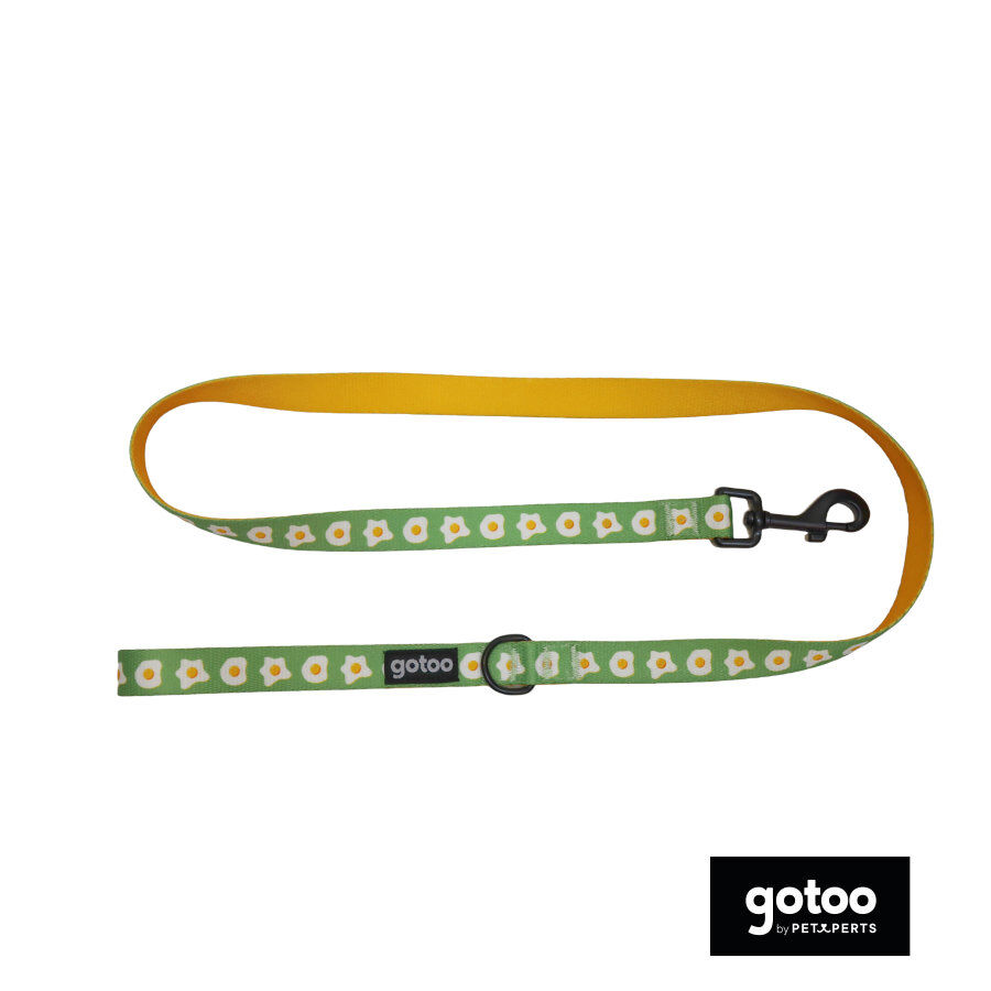 Gotoo Correa estampada verde para perro, , large Imagen numero 2