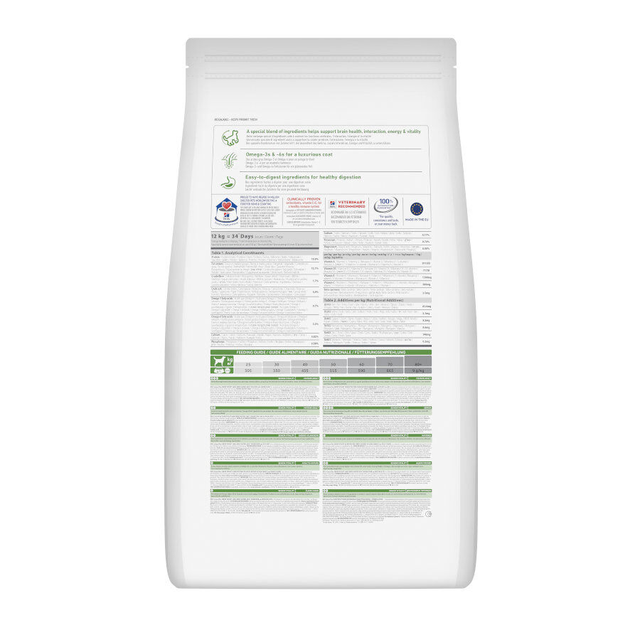 14 kg Hill's Science Plan Youthful vitality Large pienso para perros, , large indicador imagen numero 5