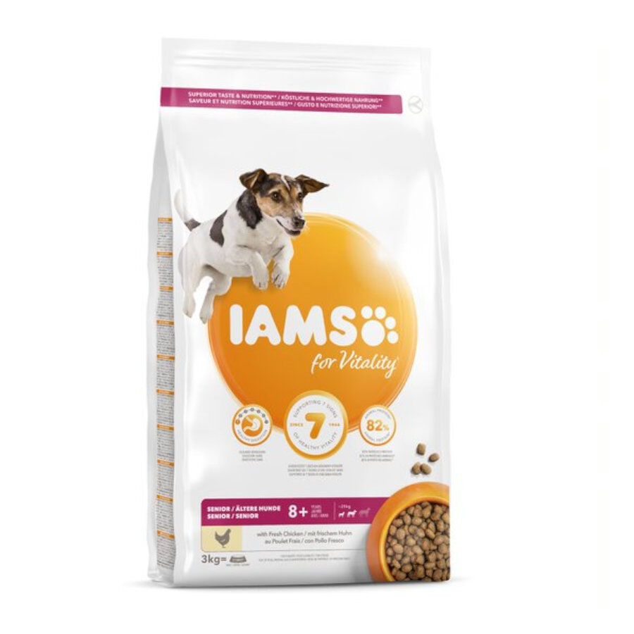 3 kg IAMS Senior Mini&Medium pienso para perros, , large Imagen numero 1