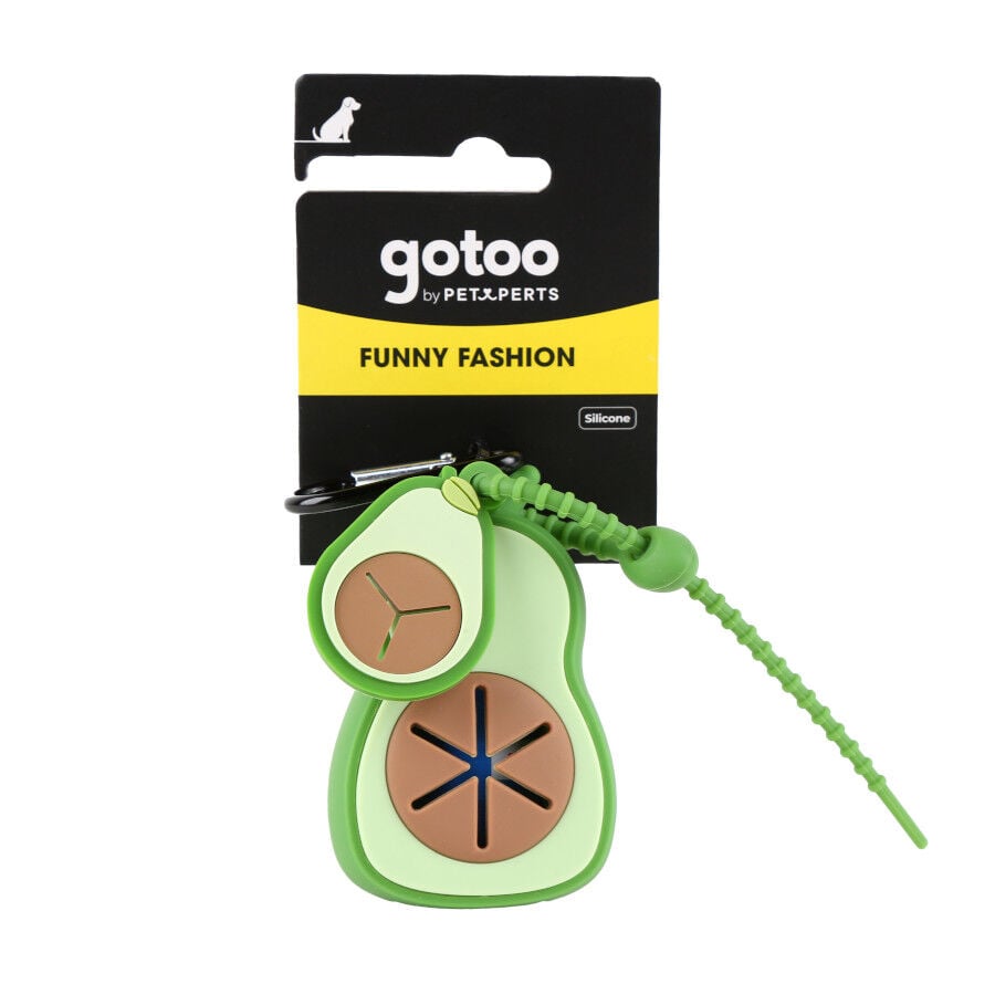 Gotoo Porta bolsas silicona avocado para perros, , large Imagen numero 8