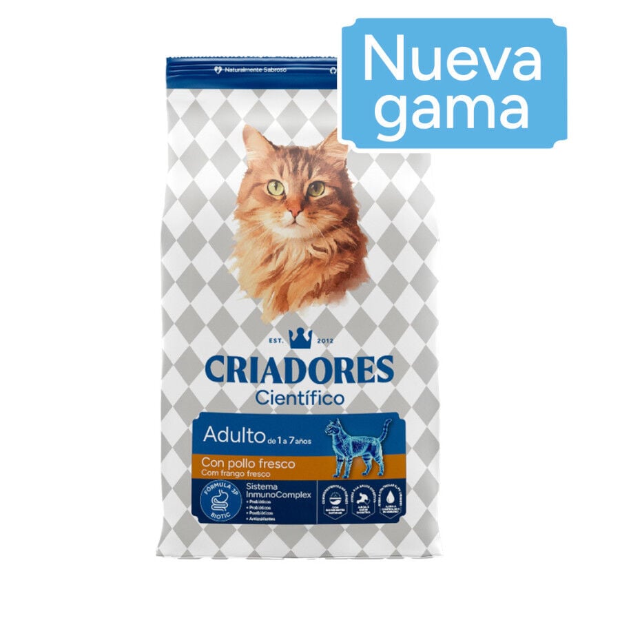 2 kg Criadores Cient&iacute;fico Adulto Pollo pienso para gatos, , large Imagen numero 2