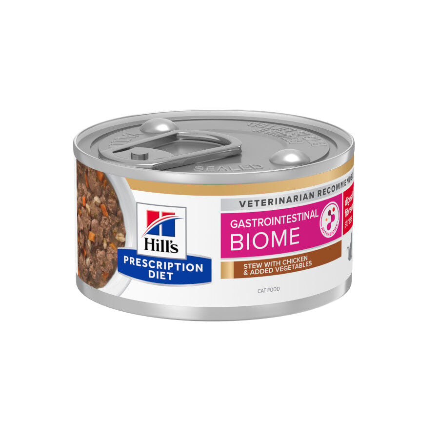 82 g Hill&rsquo;s Prescription Diet Gastrointestinal Biome Stress estofado lata para gatos, , large Imagen numero 1