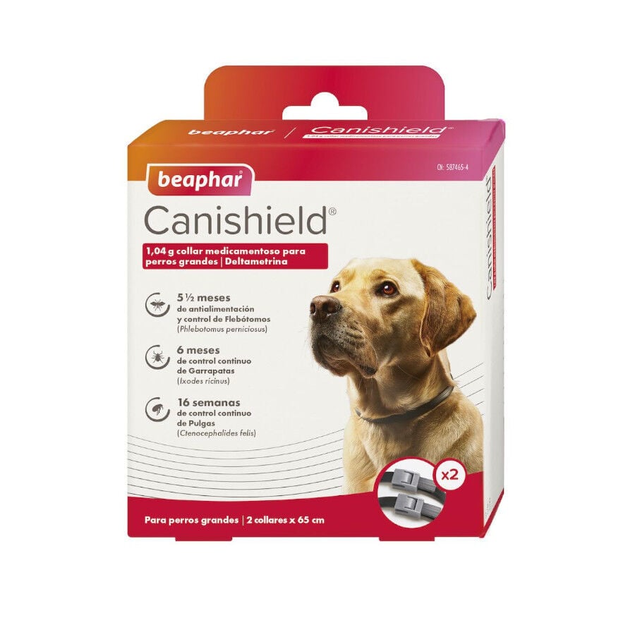 Beaphar Canishield Collar Antiparasitario para perros, , large Imagen numero 1