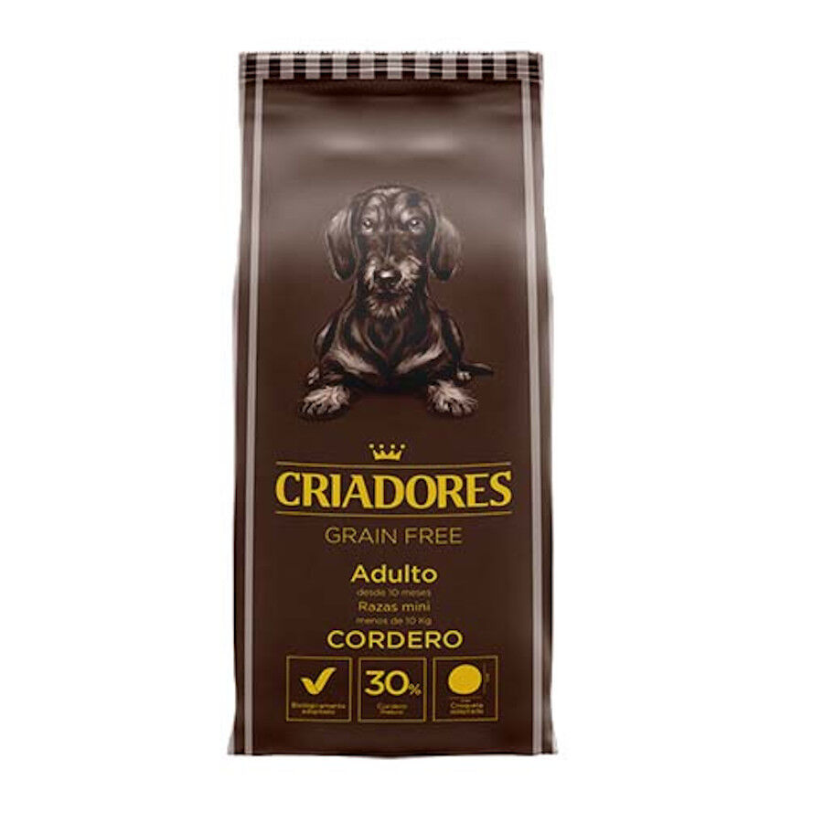 Criadores pienso sin cereales para perros mini Imagen numero 1