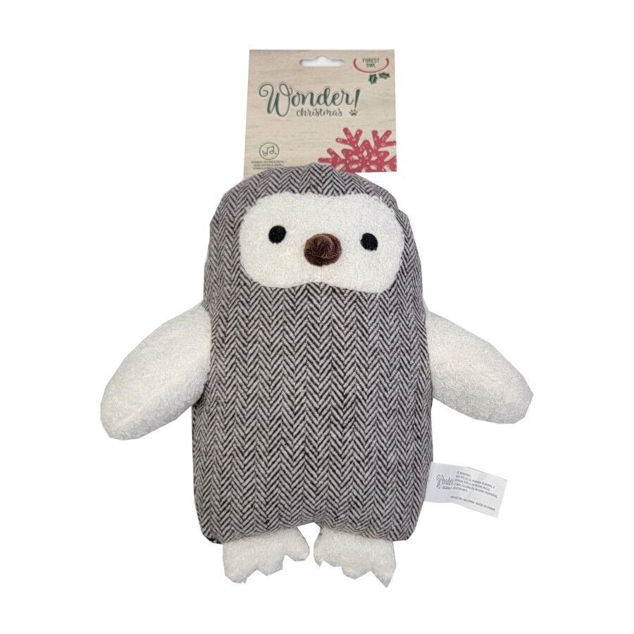 Wonder Christmas Peluche Forest Owl B&uacute;ho para perros, , large indicador imagen numero 6