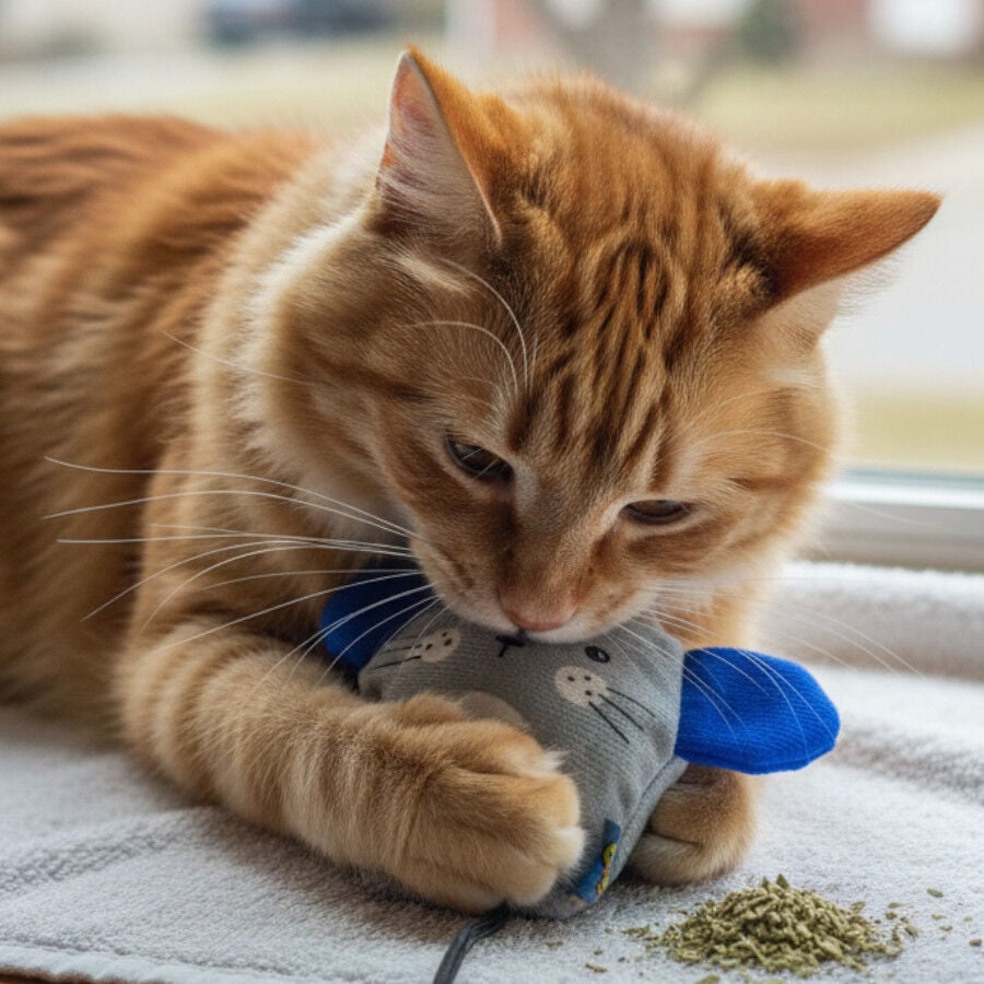 BAM! Peluche de Rat&oacute;n con Catnip para gatos, , large indicador imagen numero 4