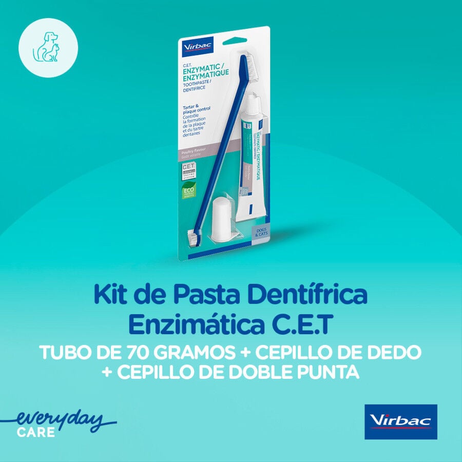 Virbac C.E.T Kit Dent&iacute;frico Enzim&aacute;tico para perros, , large Imagen numero 12
